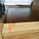 Vintage desk wooden feet compasses