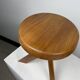 Tabouret chapo s31 en orme massif