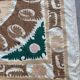 Vintage hand-embroidered tablecloth 142x146 cm