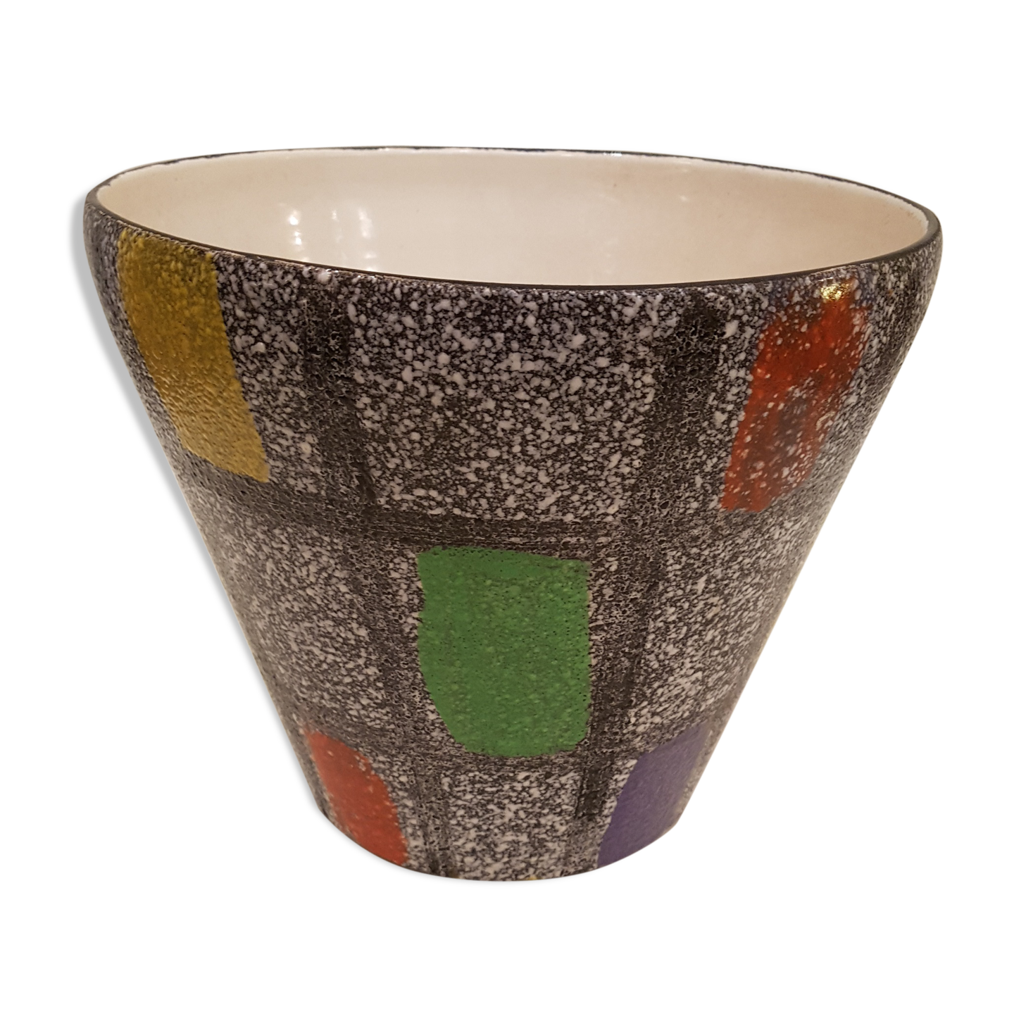Cache pot ceramic from the sixties