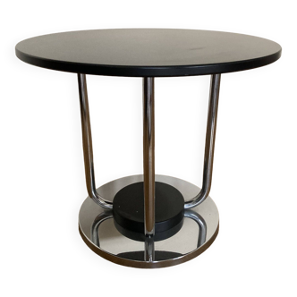 80s pedestal table in the art deco spirit