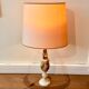 Large vintage onyx lamp