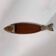 Vintage wooden presentation platter, fish platter.