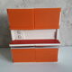 Doll furniture, orange vintage kitchen toy