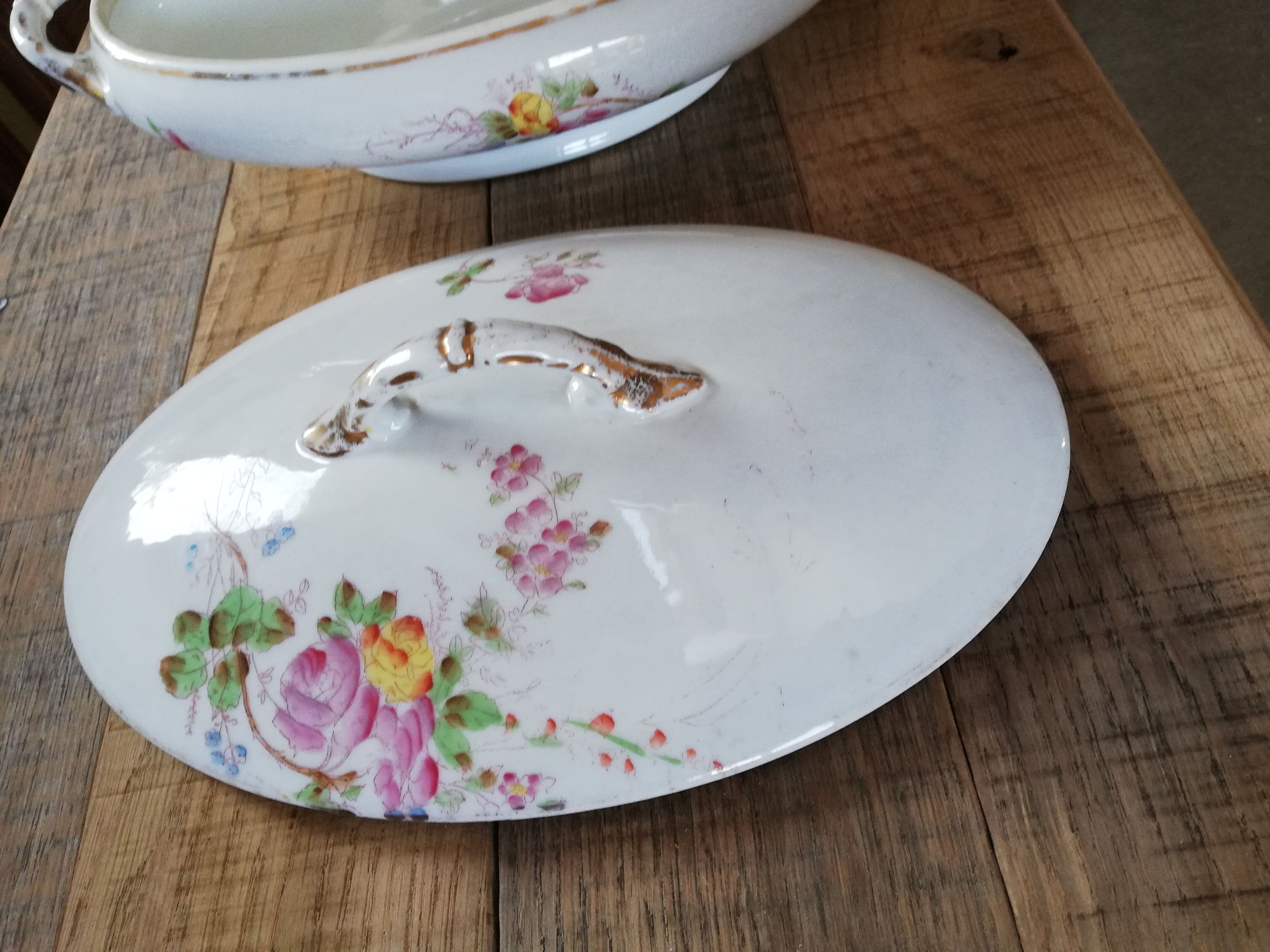 Soupière porcelaine de Limoges