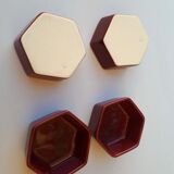 Vintage Ramekins bordeaux