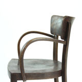 Thonet office armchair in oak, Czechoslovakia circa 1930s