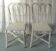 Pair of bamboo and rattan chairs