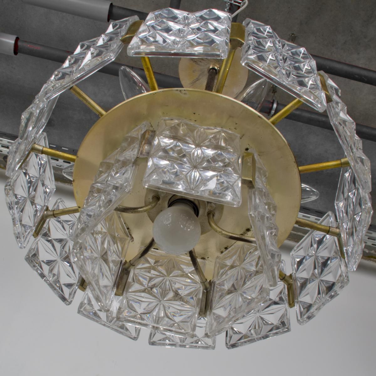 Kinkeldey mid-century chandelier
