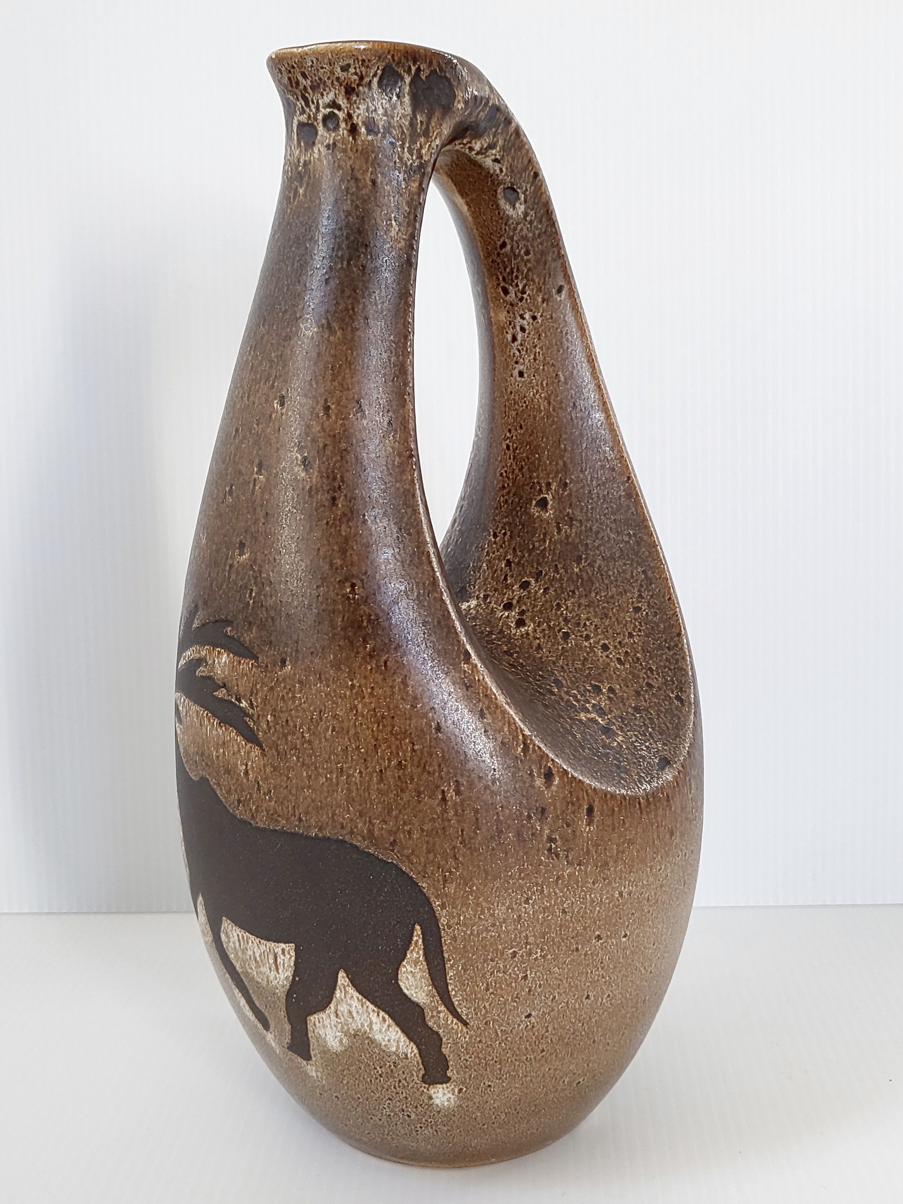Vase Saint Clément vintage 1950
