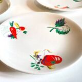 4 vegetable plates Lunéville – France