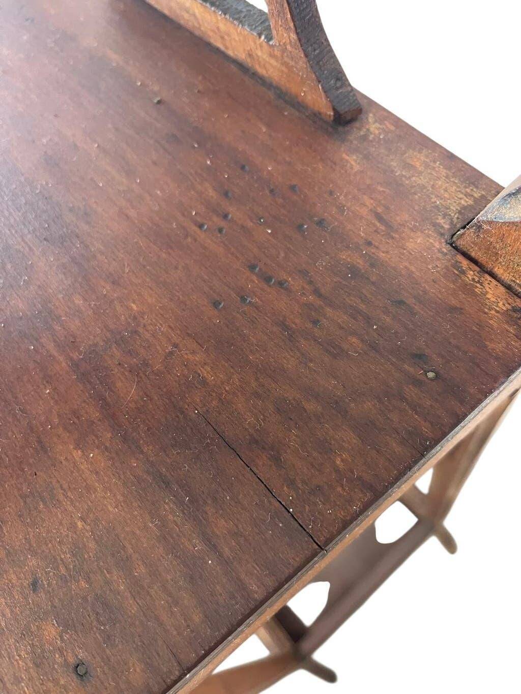 Table d'appoint/support/piédestal vintage XL (1,34 m !)
