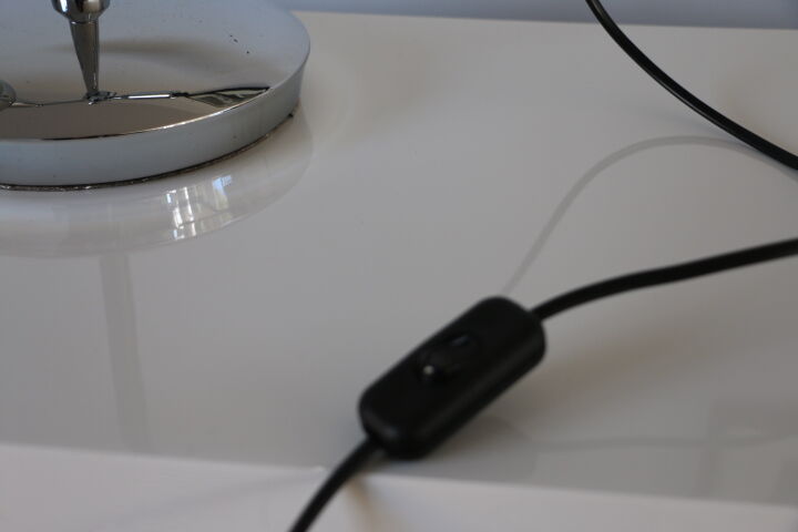 Italian chrome pendulum lamp 1970