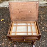 Napoleon III solid wood bedside table