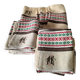 Nappe et 12 serviettes de style basque monogrammées MB