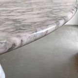 Angelo Mangiarotti white marble dining table model M1