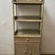 High bamboo shelf