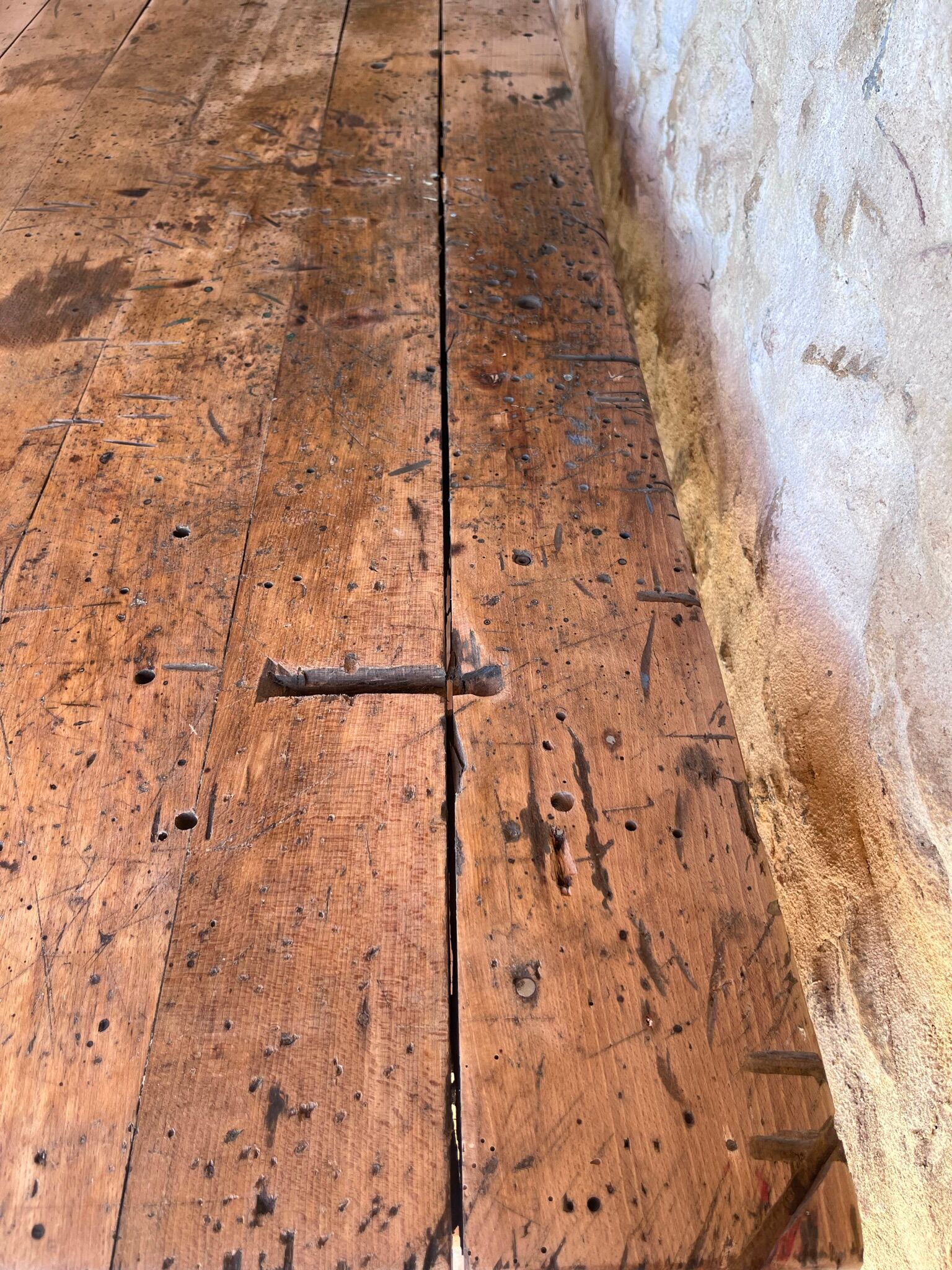 Old kitchen island/central workbench