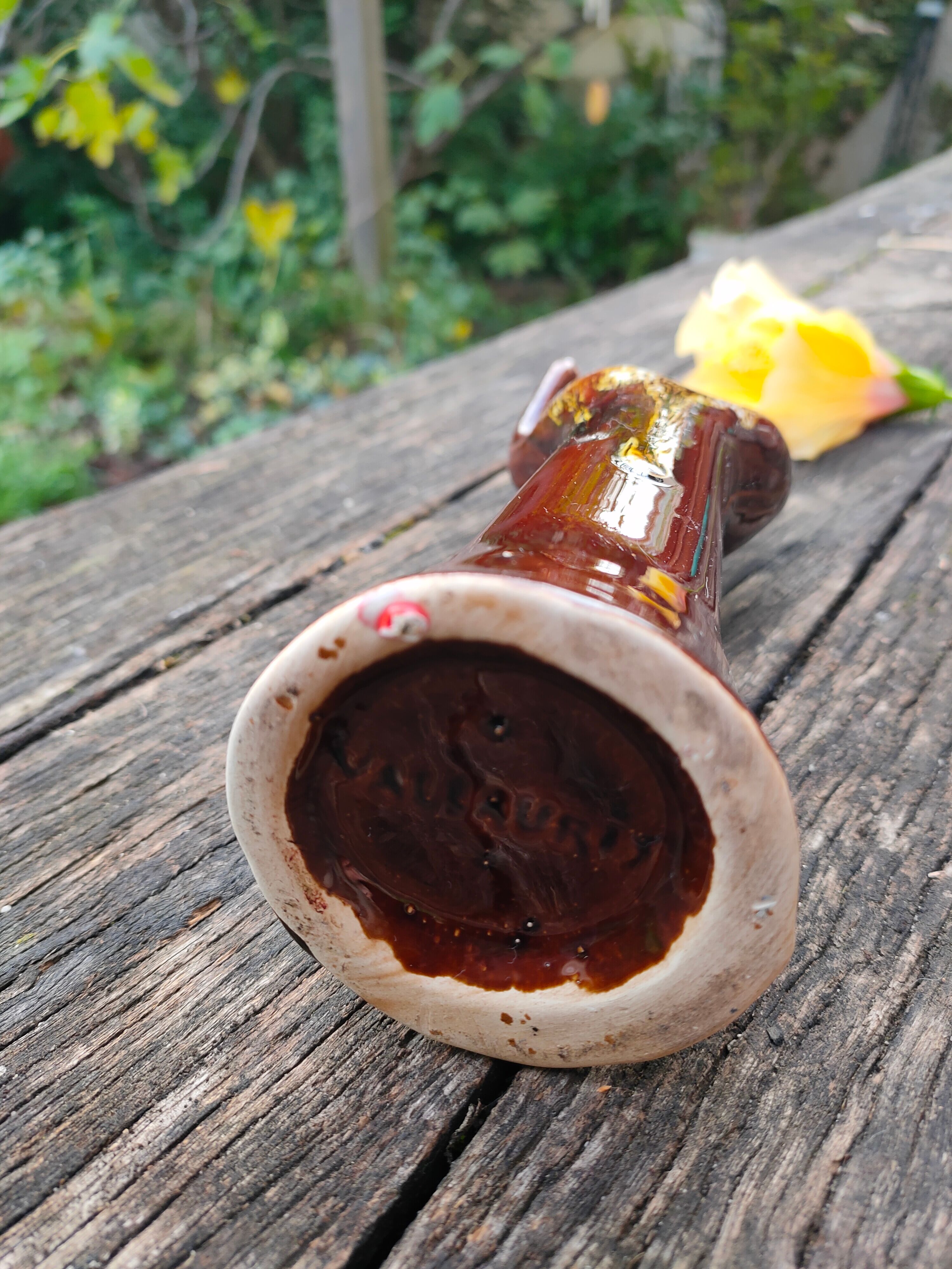 Ringer or soliflore in Vallauris ceramic.