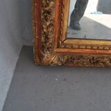 Mirror Louis XVI gilded wood ice old 109x128cm