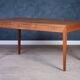 Vintage Teak Desk by Severin Hansen for Haslev Møbelfabrik, Denmark, 1950s