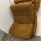 Pair 2pcs Vintage RARE Jitona Ultra Light Chairs ATLANTIS Polystyrene With original labels Mid Centu