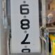 Vintage wall clock in electric smi formica with date