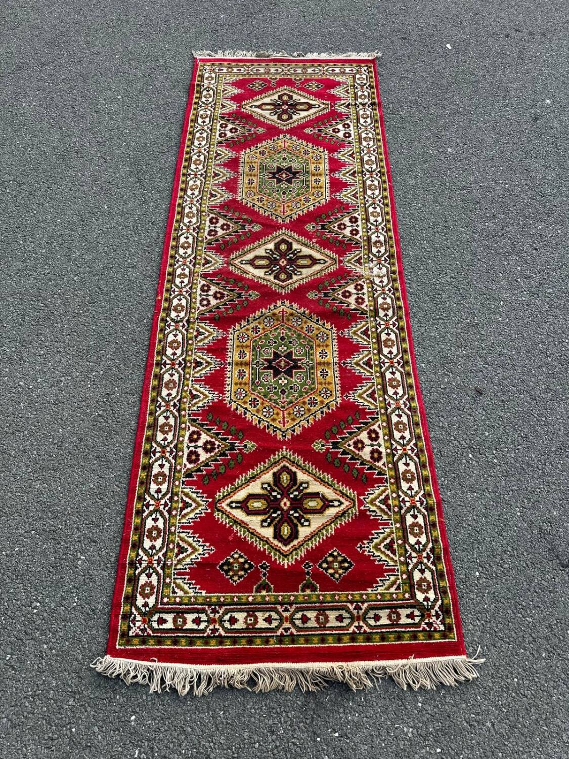 Oriental hallway rug