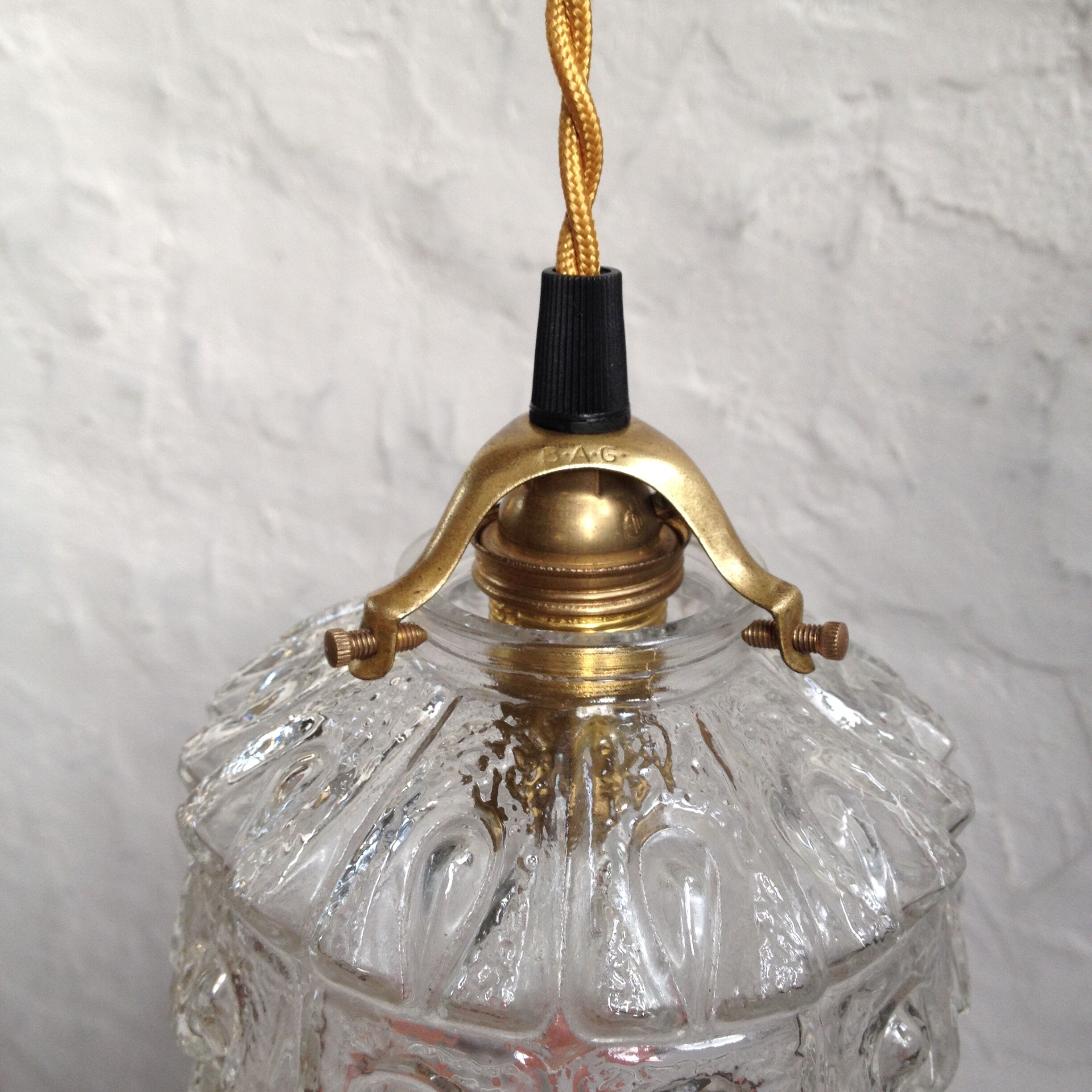 Vintage glass walker