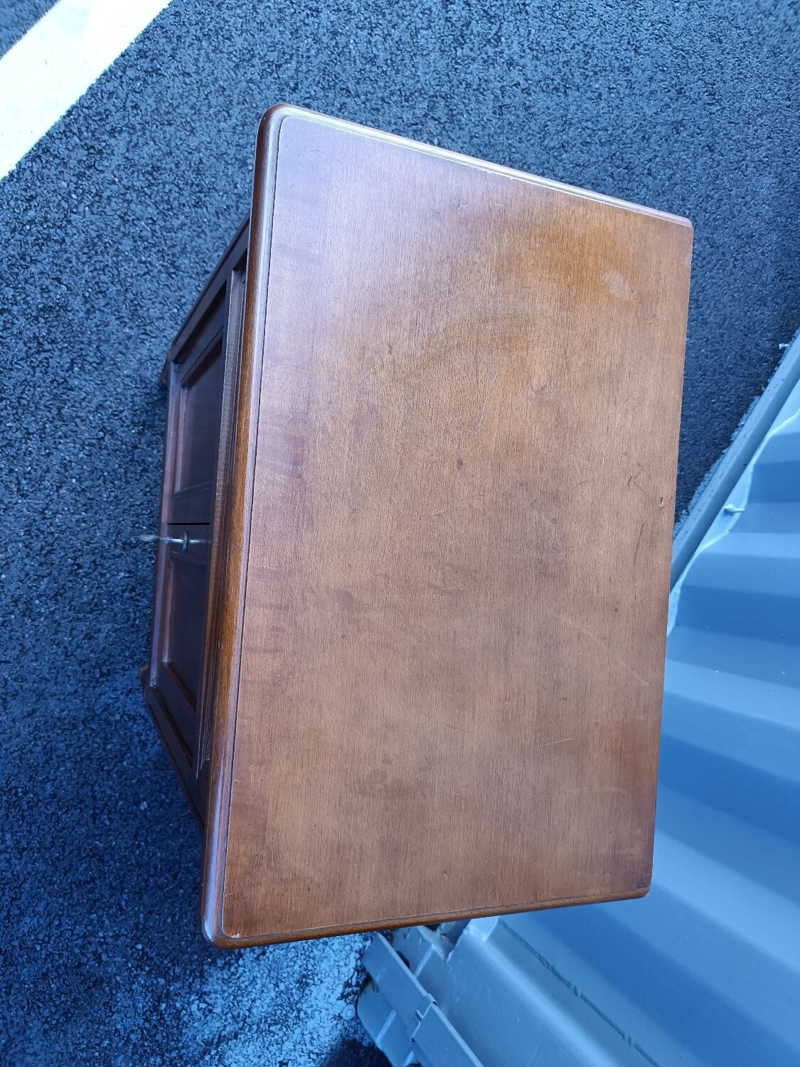 Old sideboard bedside Louis XVl style