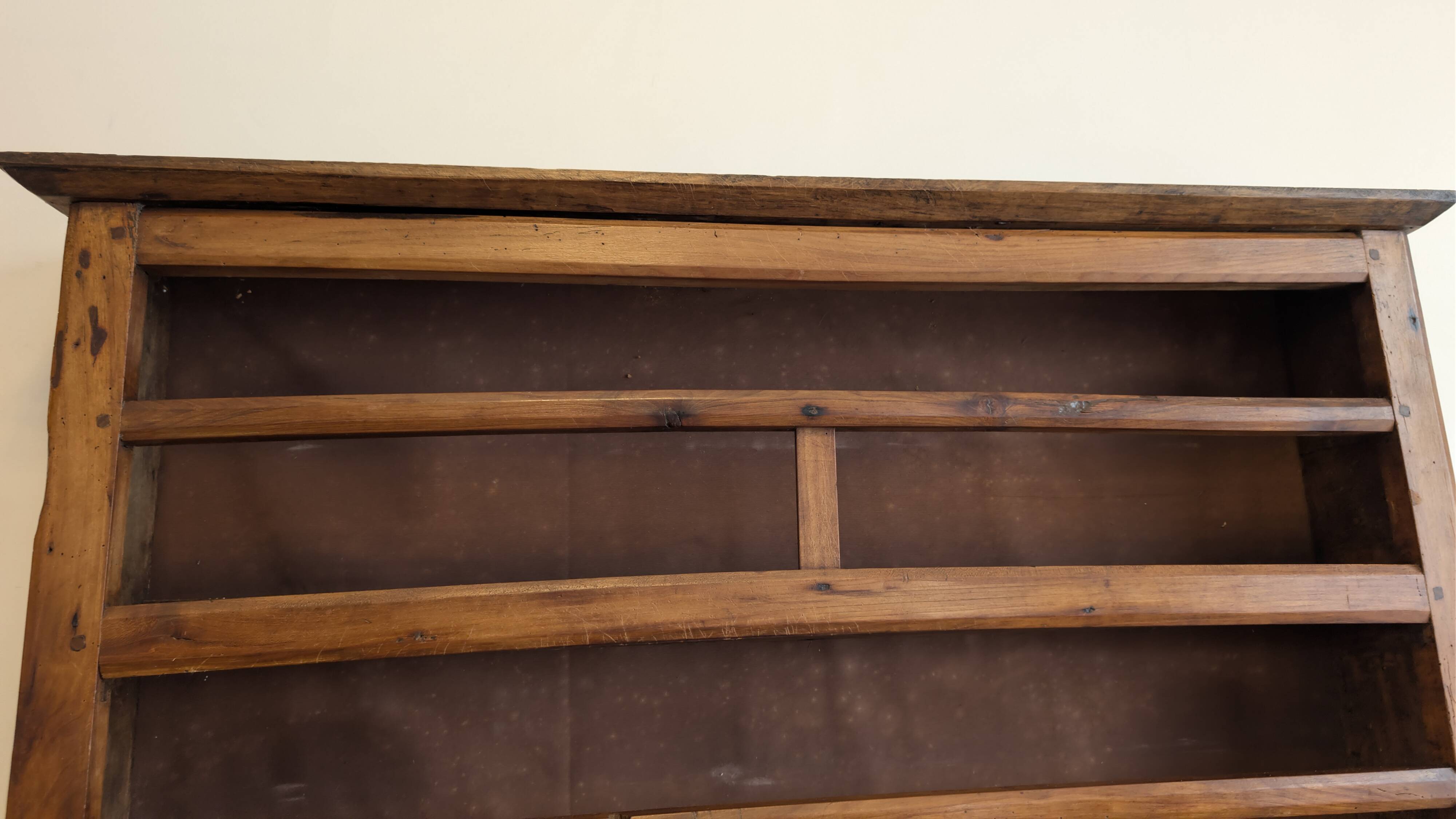 Antique wooden shelf