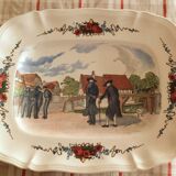 Plat Obernai faienceries sarteguemines