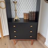 Vintage library dresser