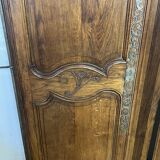 Paire de Portes d'armoire ancienne et sa traverse