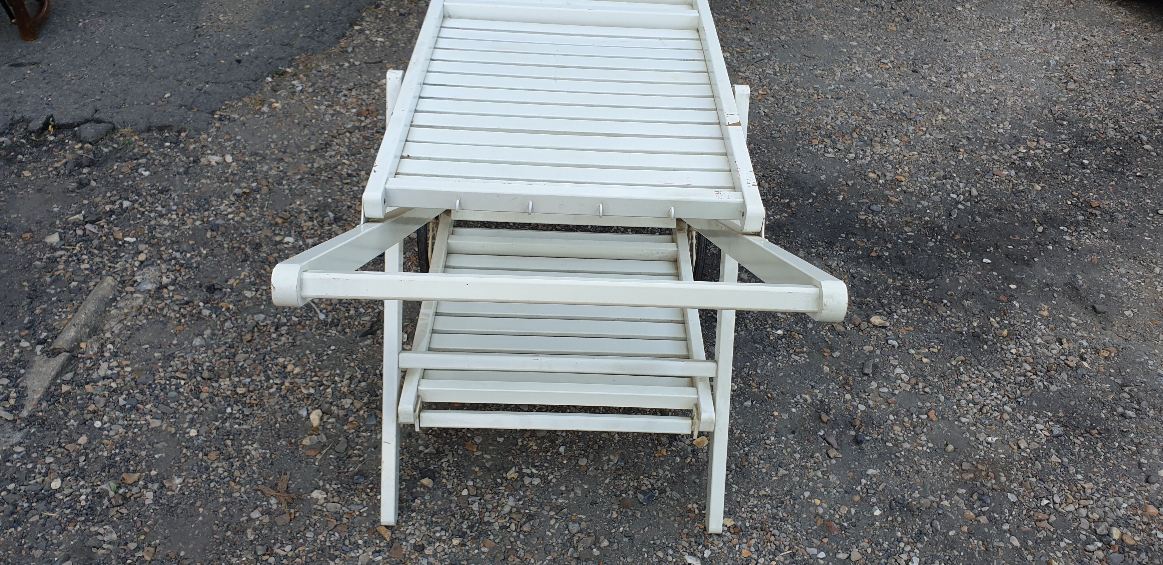 Vintage outdoor bar trolley