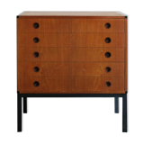 Commode d'Aksel Kjersgaard en teck années 1960