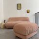 Steiner sofa and pouf