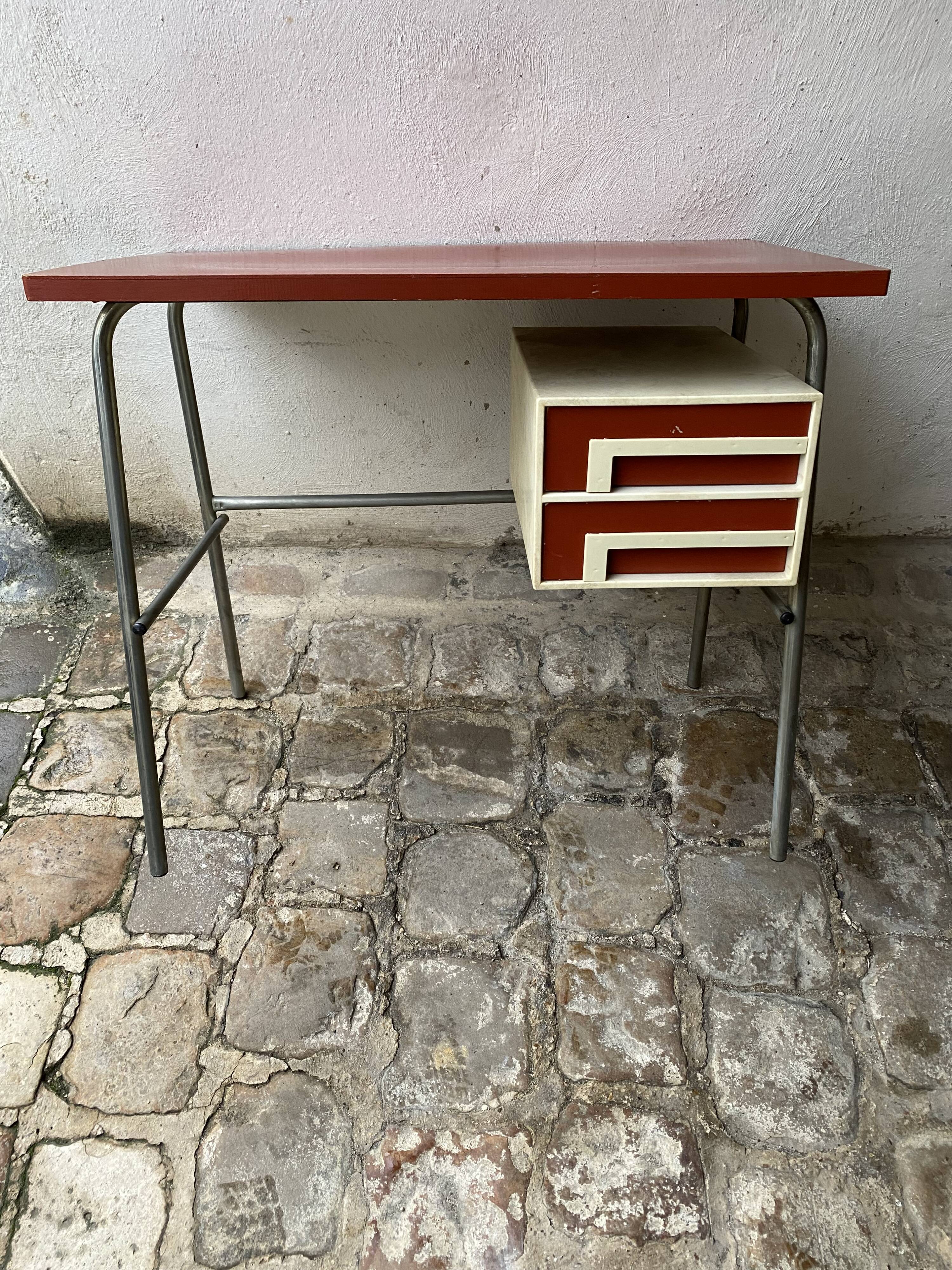 Small office 1960? Wood, metal and plastic