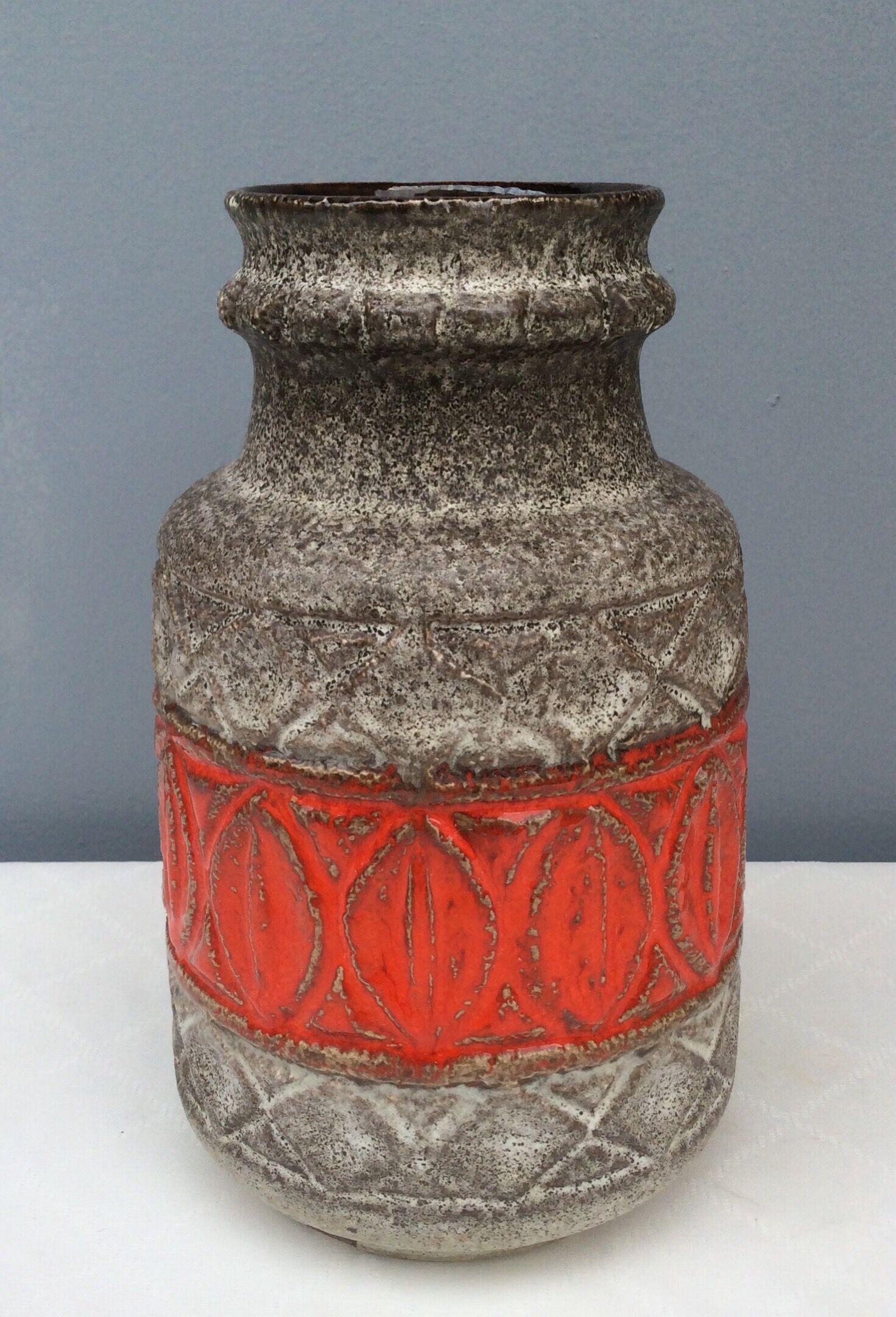 Bay West Germany ceramic pitcher, 1960s