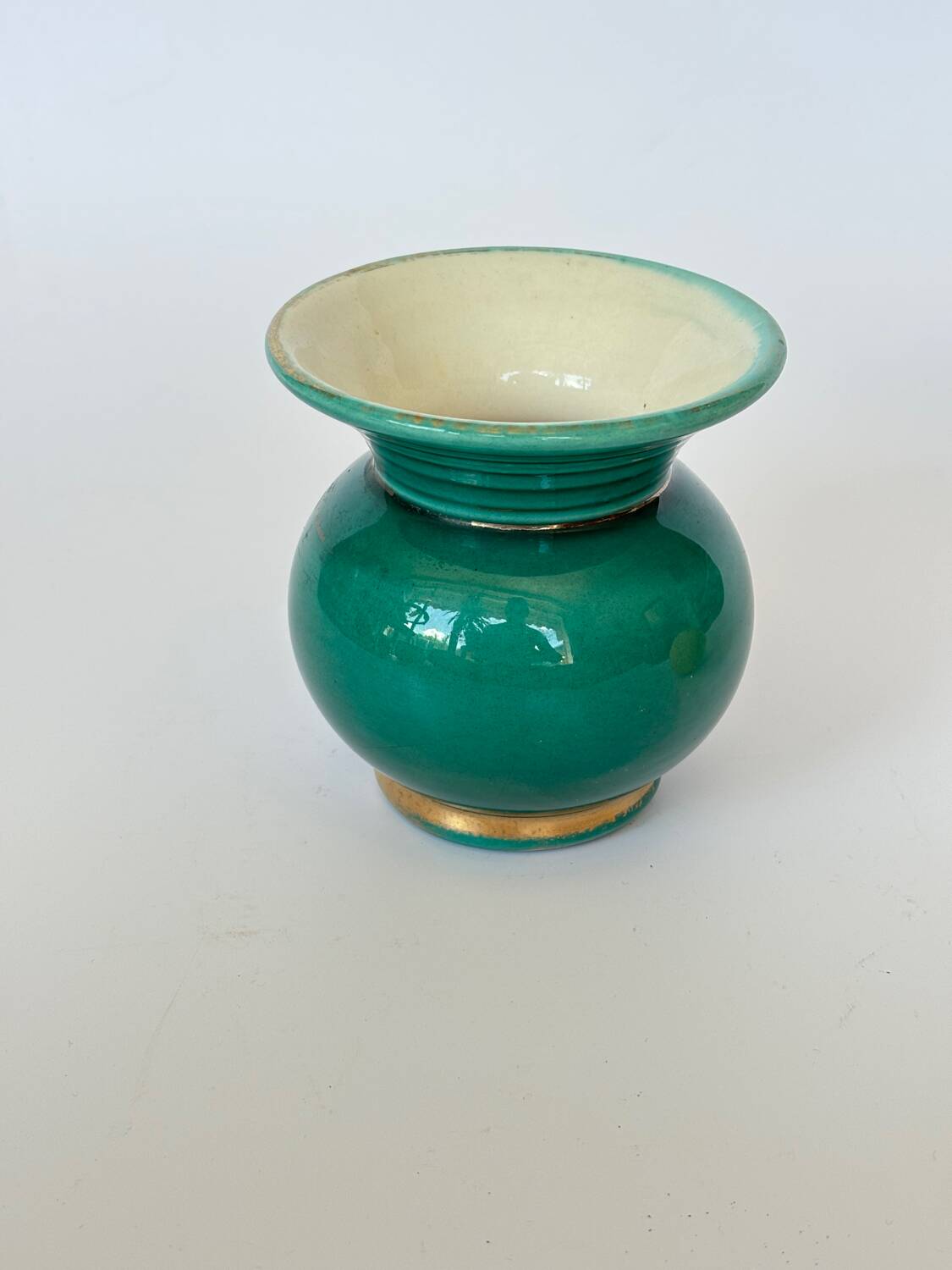 Mini ceramic ball vase