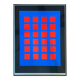 Original screenprint numbered and signed isia leviant, magic chips, 1987