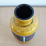West Germany ceramic vase 1970s