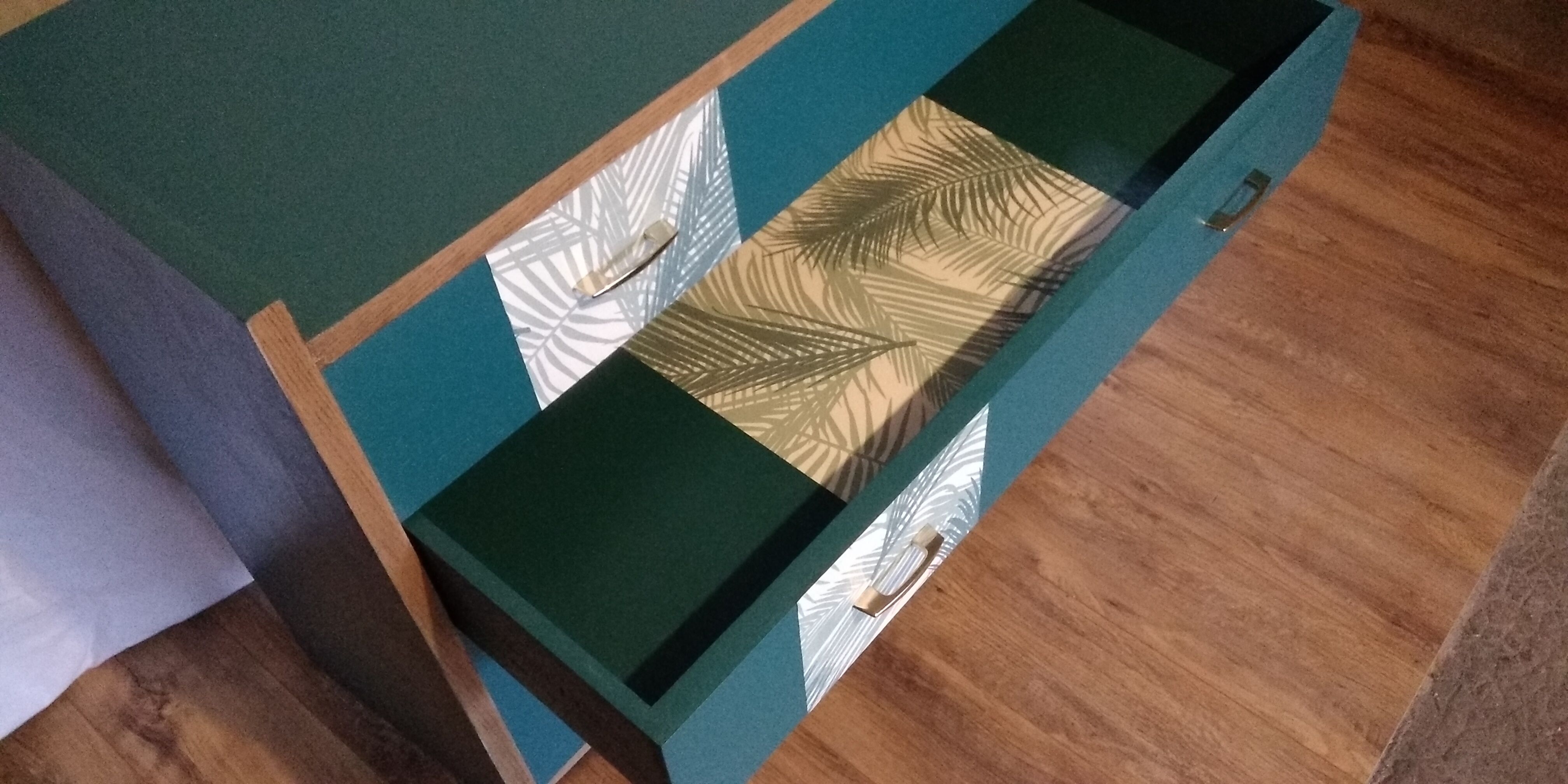 Vintage Scandinavian style chest of drawers