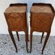 Pair of bedsides Louis XV in marquetry