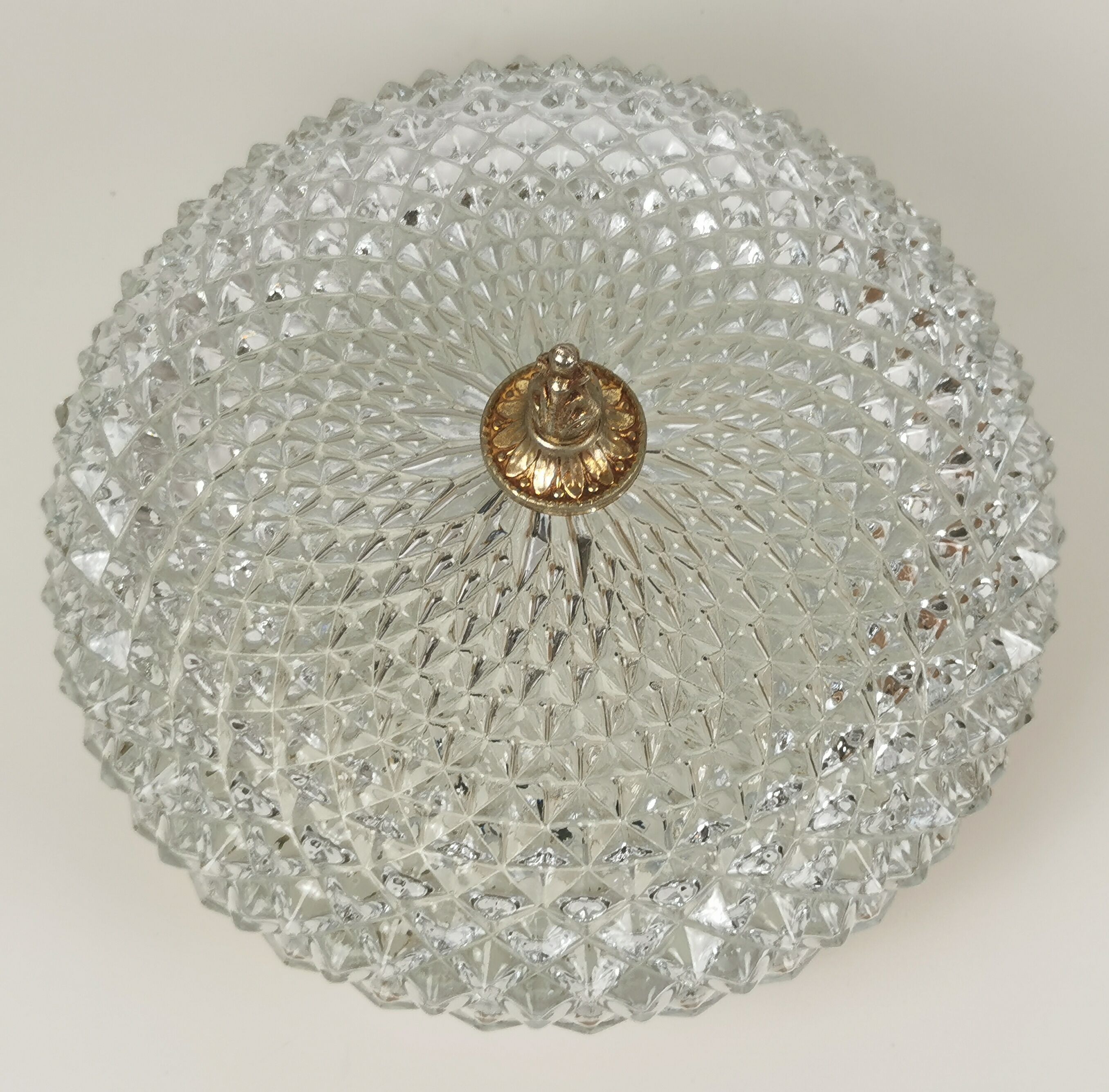 Ceiling lamp cut glass
