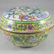 Chinese enamelled bronze box