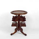 Japanese-style rotating pedestal table, France, circa 1880