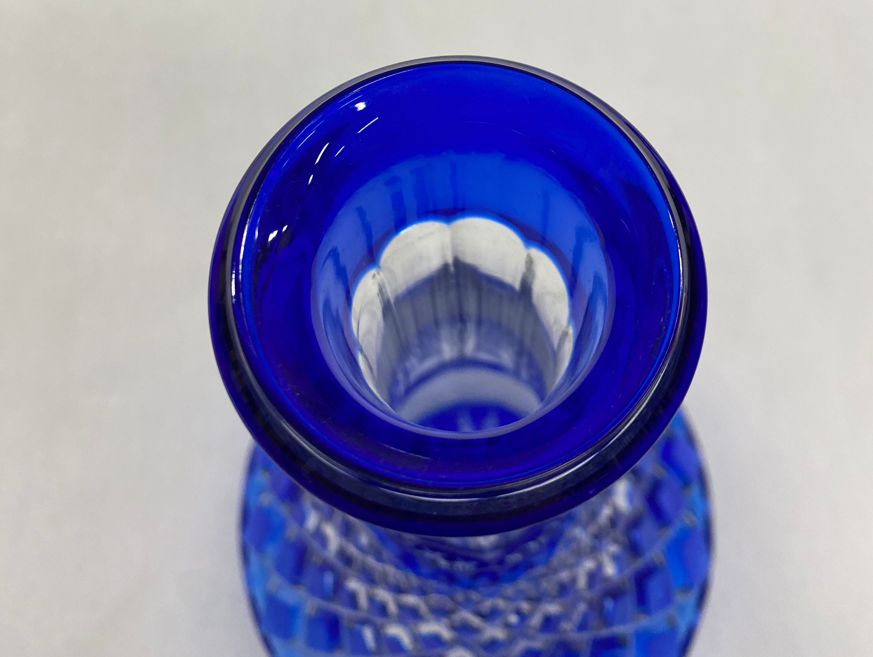 Bohemian crystal carafe