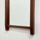Rectangular teak mirror