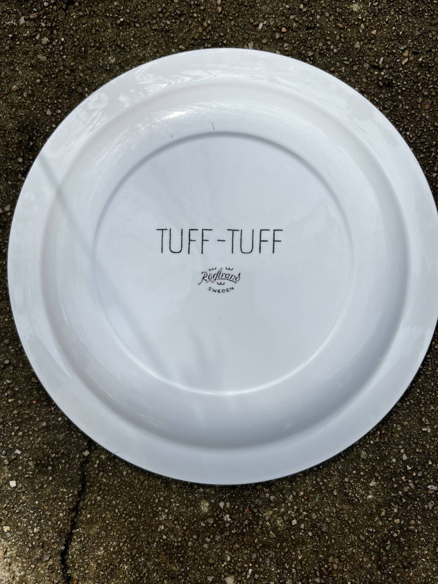 Assiette Tuff Tuff Rorstrand Suède par Marianne Westman